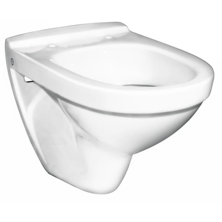 Gustavsberg Nautic 5530 vägghängd toalett, rengöringsvänlig, vit