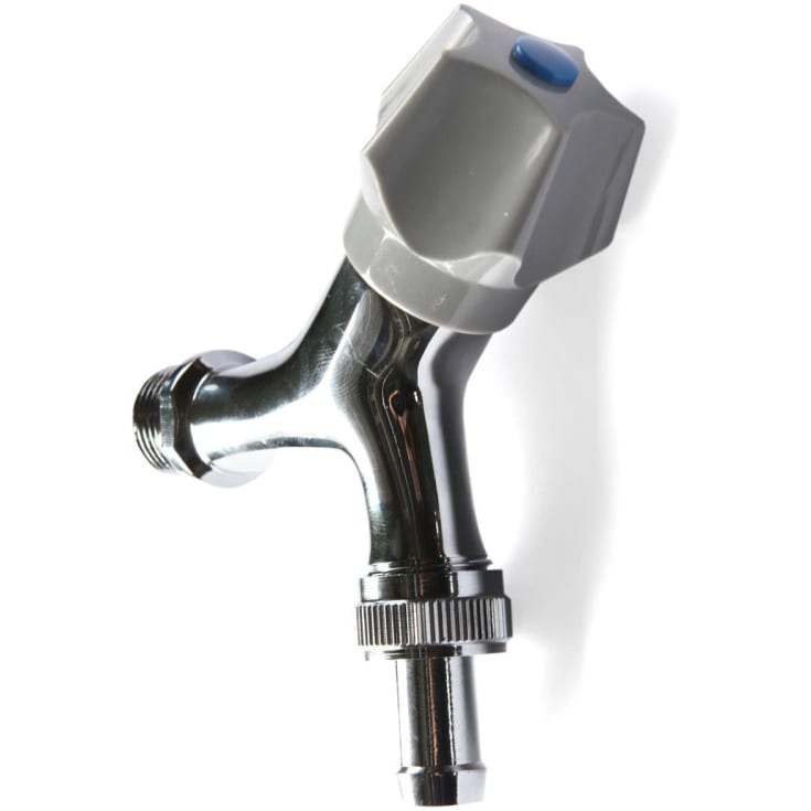 Tappeventil 1/2" nippel/nippel m/tilbakeslagsventil