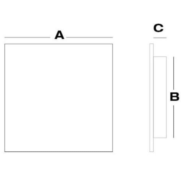 Duka jalousirist, Ø100 mm, grå