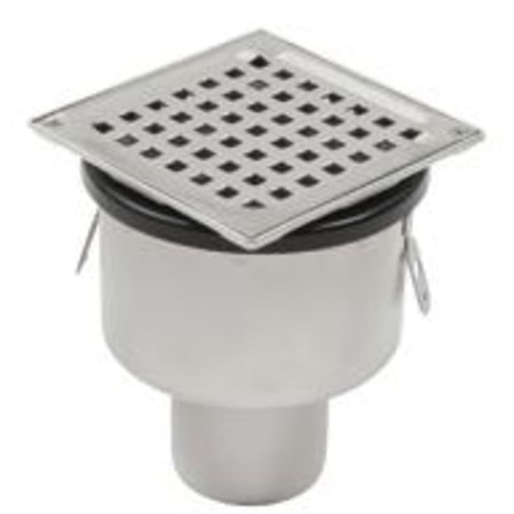 Blücher afløbsskål, til beton og flisegulv, Ø75 mm