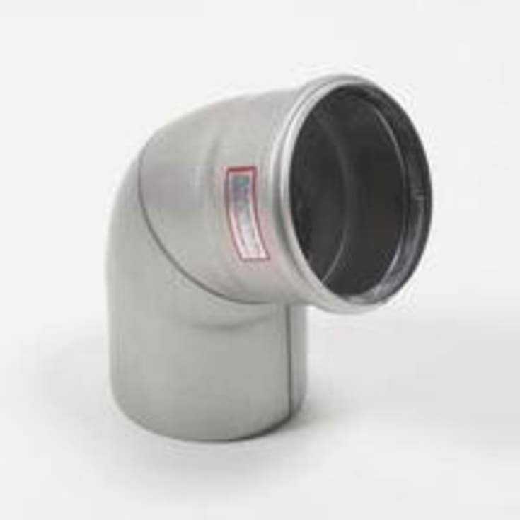 Blücher EuroPipe afløbsbøjning, 68°, Ø110 mm, rustfrit stål
