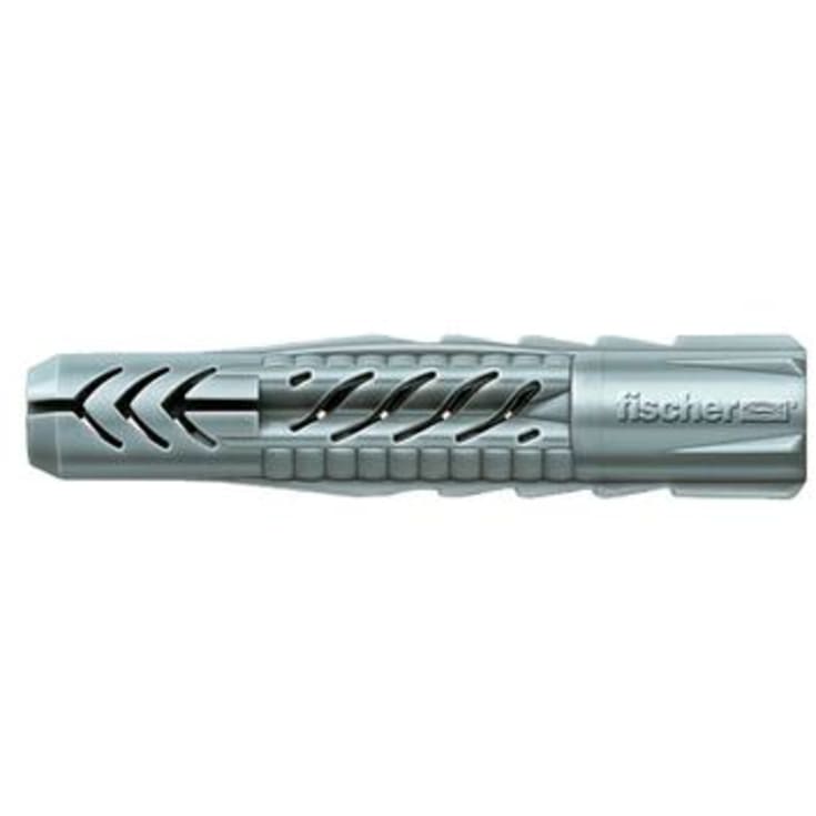 Fischer universaldybel UX 6x50 (6 mm.) passer til skruer Ø4-5 mm, 50 stk