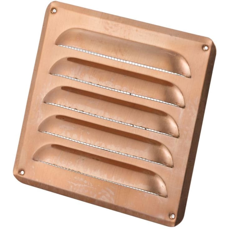 Duka jalousirist, 210x210 mm, kobber