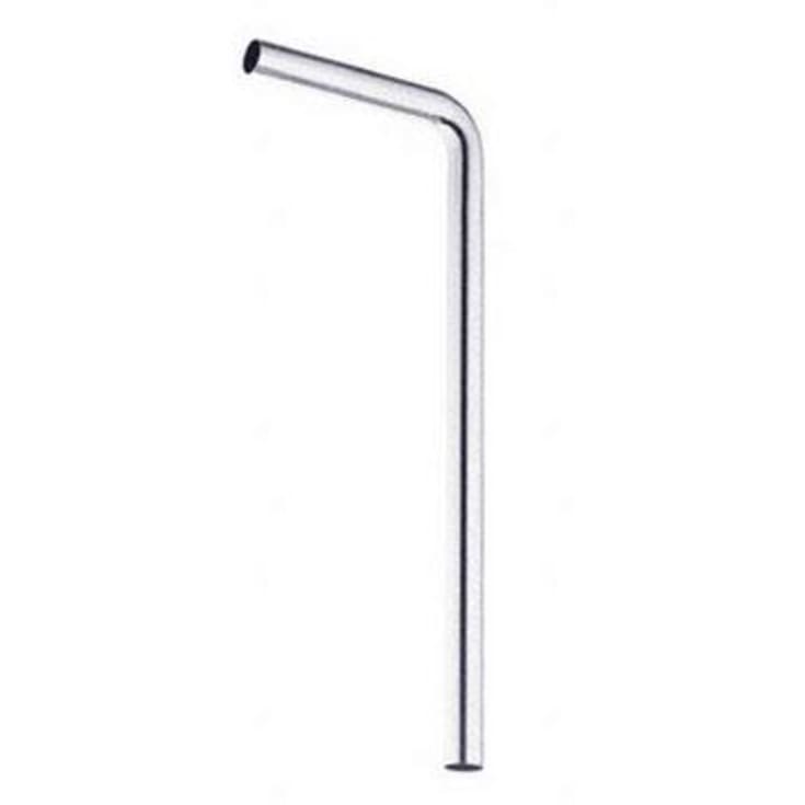 Anslutningsrör, Ø40 mm, 220x580 mm, krom