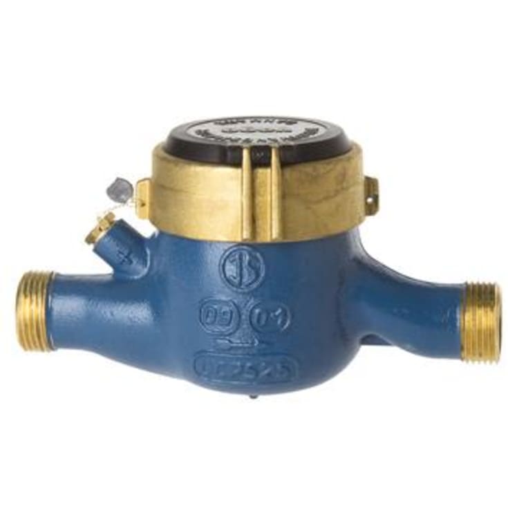 Koldtvandsmåler QN 1,5 - 190 mm vandret