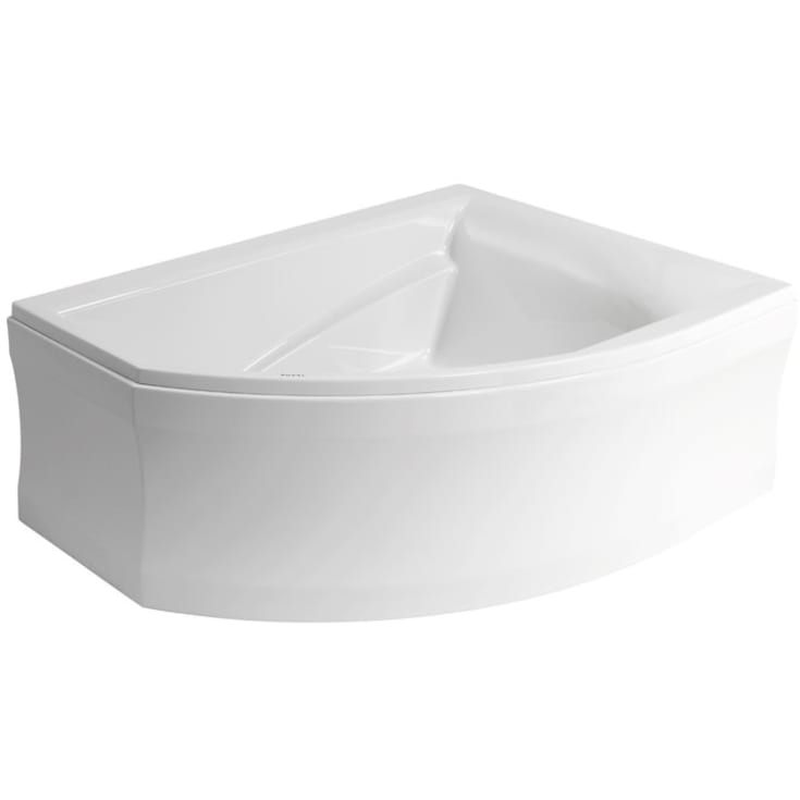 Royal Thilde C3S spabad, 170x130 cm, højre, hvid