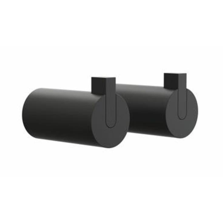 Frost Nova2 håndklædekrog, 2 stk., sort