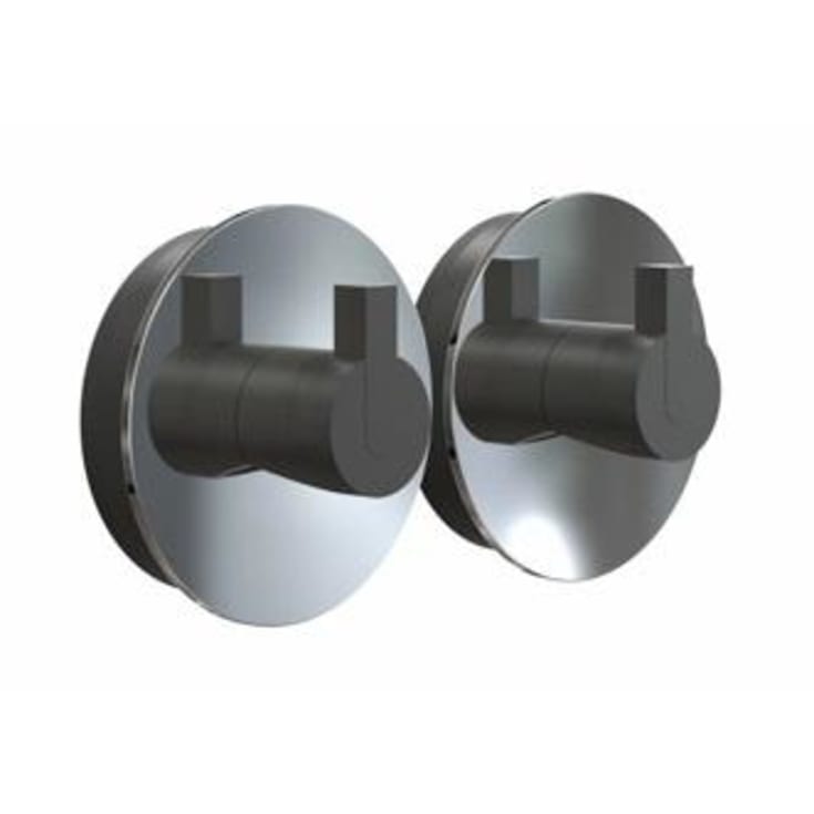 Frost Nova2 håndkleknagg, 2 stk., krom