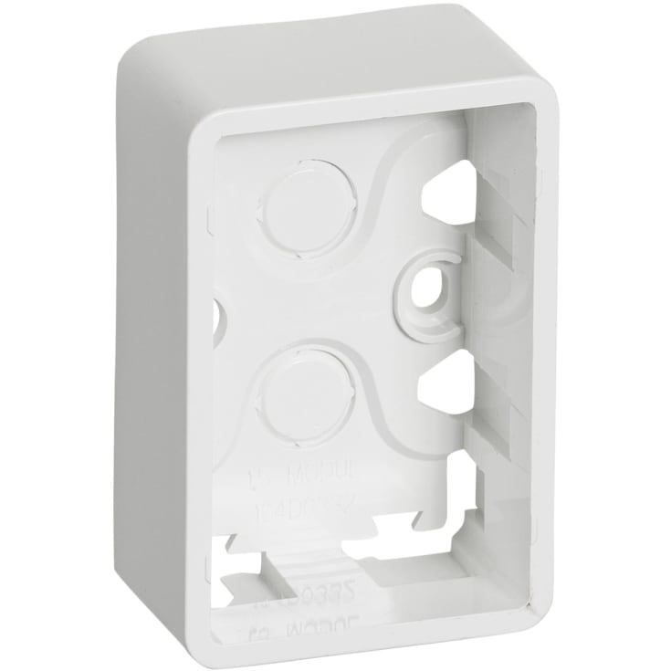 LK Fuga Baseline 50 underlag, 1,5 modul, hvid