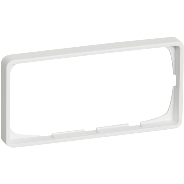 LK Fuga Ramme Baseline 50, 2M vandret, Hvid