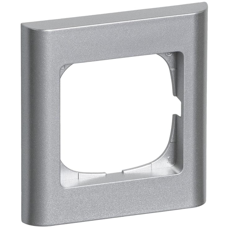 LK Softline ramme 68 1 modul, metallic