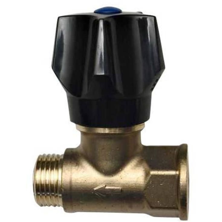 3/4" Stoppventil obehandlad hylsa/nippel