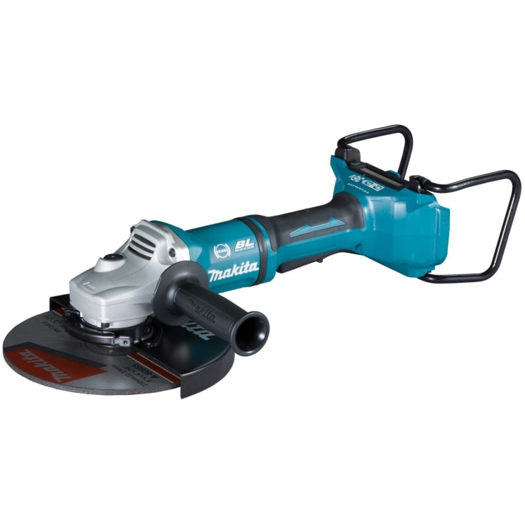 Makita Vinkelsliber 230 mm, 2 x 18 Volt uden batterier