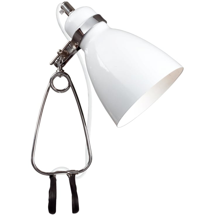 Nordlux Cyclone klämlampa, vit