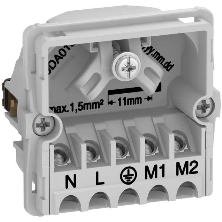 LK Fuga lampeudtag 1 modul, uden afdækning