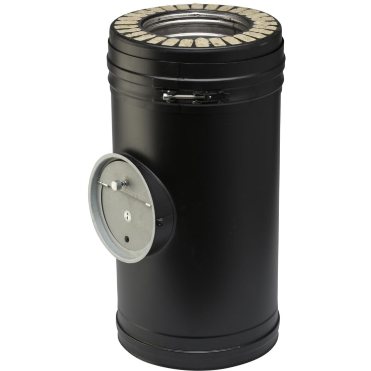 Metalbestos Wood  4"/100 mm skortenslængde, trækstabilisator, 500 mm