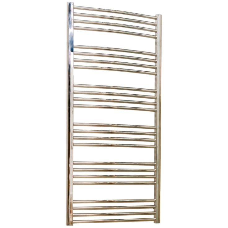 Kriss Round handdukstork, kombi, 60x132 cm, krom