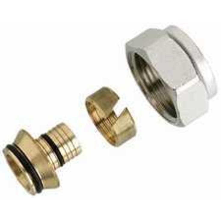 10 stk Danfoss Klemringsfittings Pex 3/4 Ø12-2,0mm 013g4152