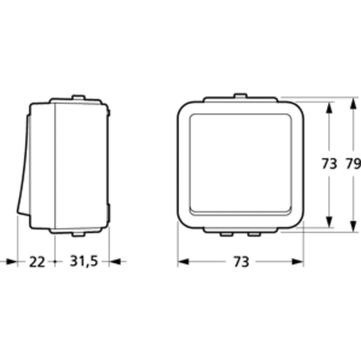 LK Opus 73 Afbryder, Korrespondance, Lysegrå