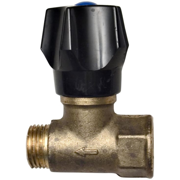Frese stopventil med kontraventil muffe/nippel 3/4"