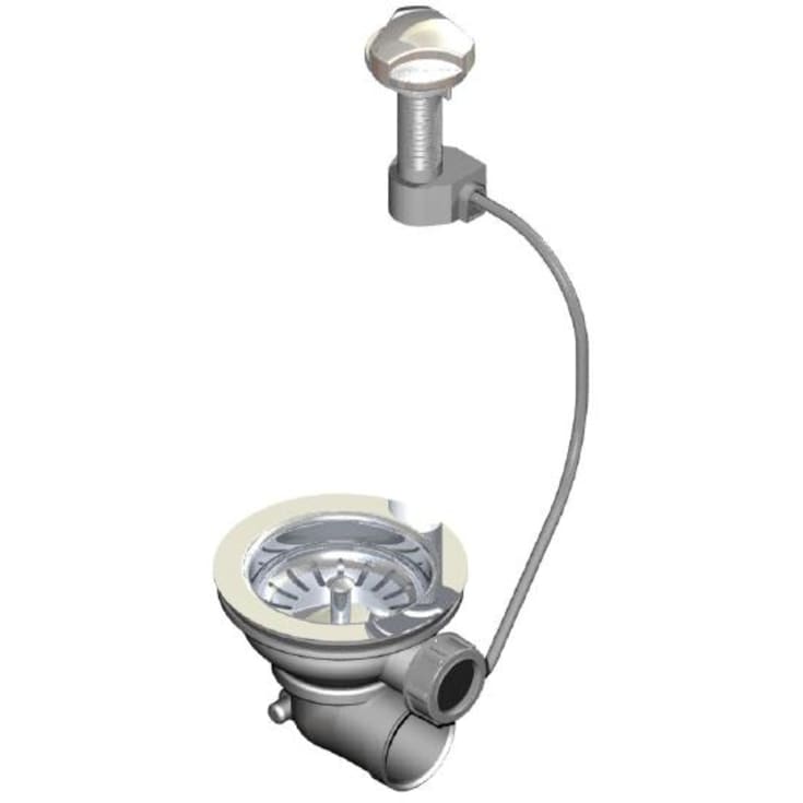 Intra A3 avloppssats, krom