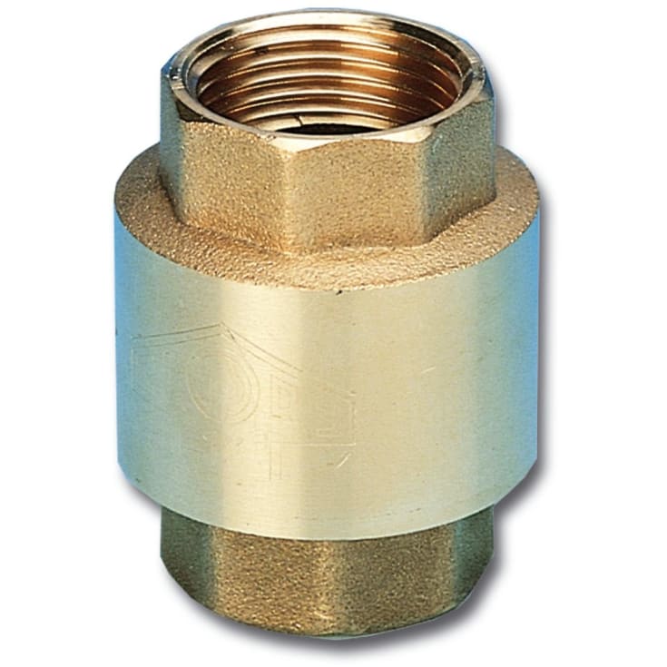 Kontraventil 3/4" muffe/muffe messing