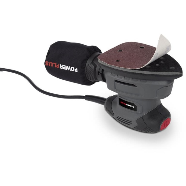 Powerplus E-line slibemus inkl. 5stk sandpapir - 140W