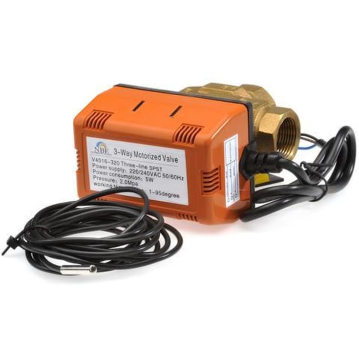 NBE Scotte 3-vejs motorventil 3/4", NTC temperaturføler