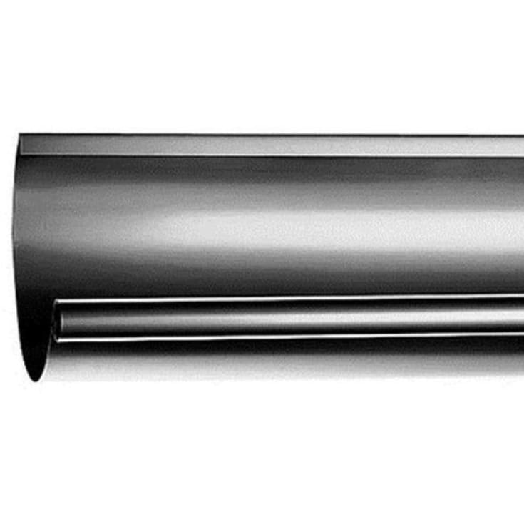 3 stk Rheinzink halvrund tagrende nr. 12, 0,8 mm, zink