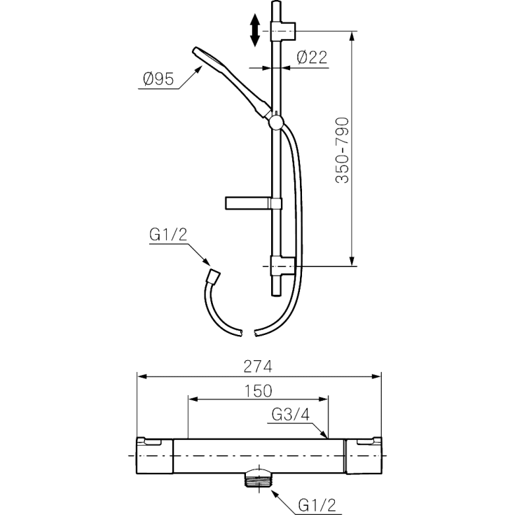 Mora Cera brusesæt, krom