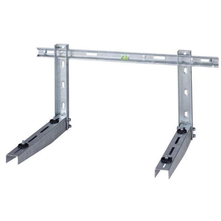 Vægbeslag til luft/luft pumpe udvendig del, uden vibrationsdæmpere