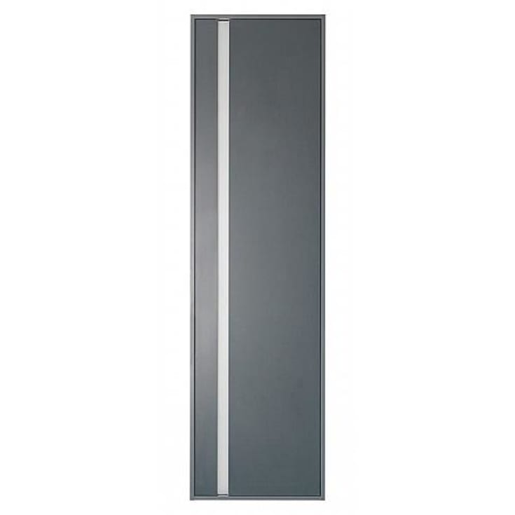 Duravit Ketho højskab med højrehængt låge 50 x 36 cm i mat grafit