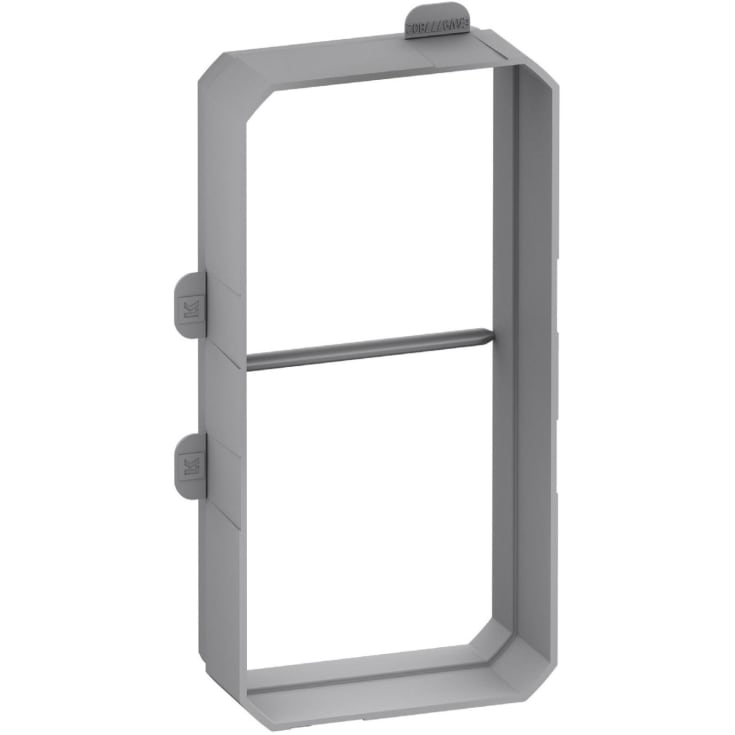 LK pudsudligningsring for 2 modul Fuga Air indmuringsdåse