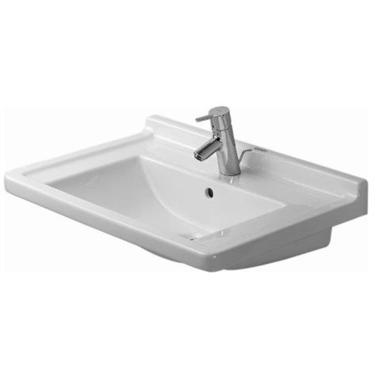 Duravit Starck 3 hÄndvask, 70x49 cm, hvid