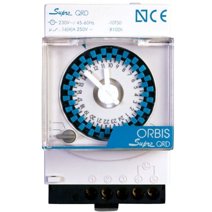 Orbis Kontaktur MEK SUPRA-QRS, Mekanisk, Ugeprogram