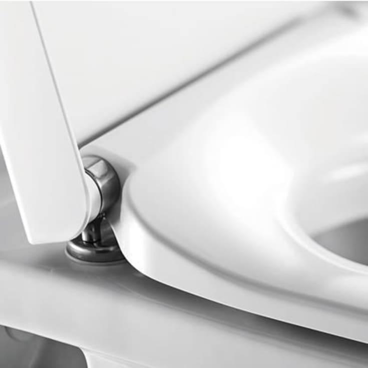 Pressalit 3 toiletbræt, soft close, aftagelig, hvid