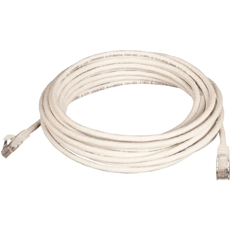 Lan-Com nettverkskabel UTP kat. 6, 7 meter, hvit