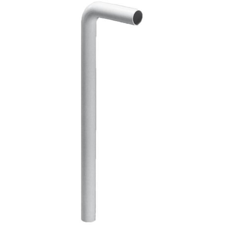 Afgangsrør, Ø32 mm, 220x680 mm, hvid