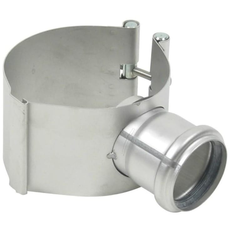 Blücher EuroPipe anboringsklave,Ø110x50 mm, rustfritt stål