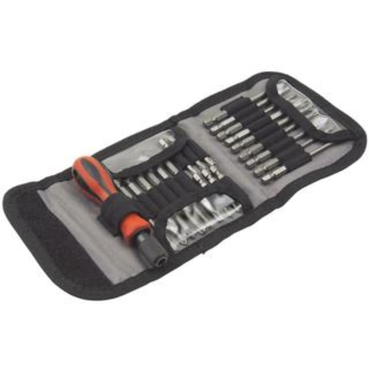 Borrkronesats med långa borrkronor - 22 delar