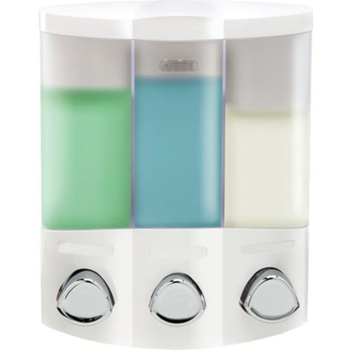 Hefe Trio sæbedispenser, hvid