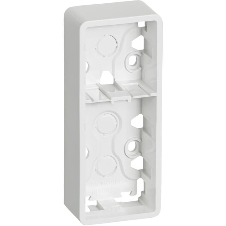 LK Fuga Baseline 50 underlag, 2,5 modul, hvid