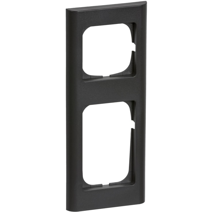 LK Fuga Softline 68 ramme, 2,5 modul, koksgrå