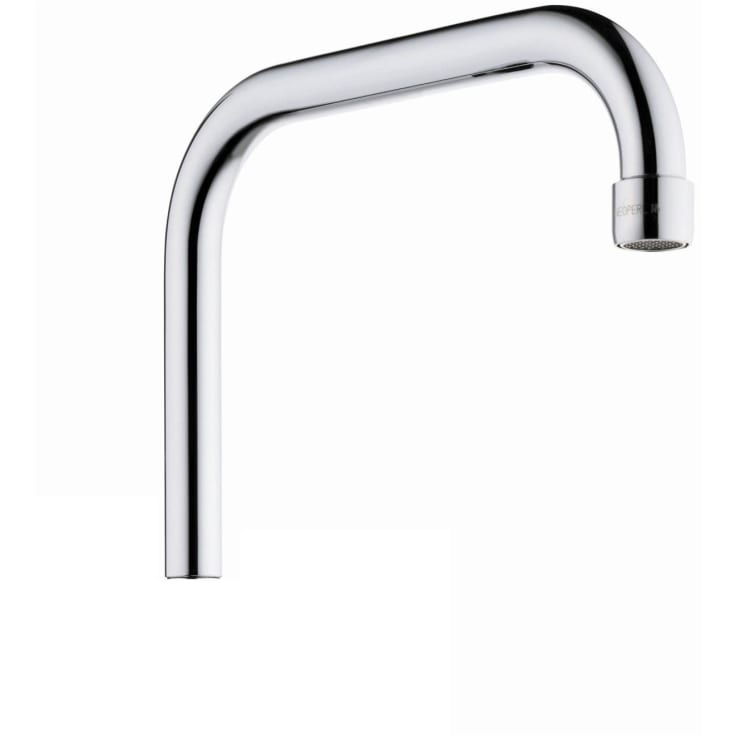 Børma U-tud 200 mm t/Minilux, krom