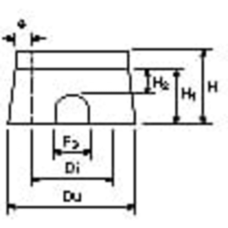 Betonkegle og dæksel 200 mm