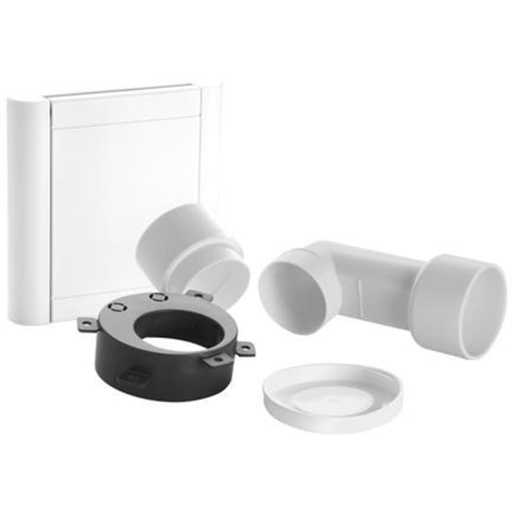 Nilfisk Design sugekontakt med fittings, hvid