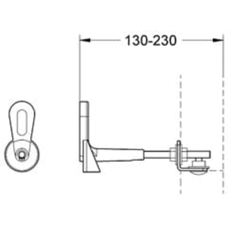 Grohe montagevinkel t/fastgørelse af elementer