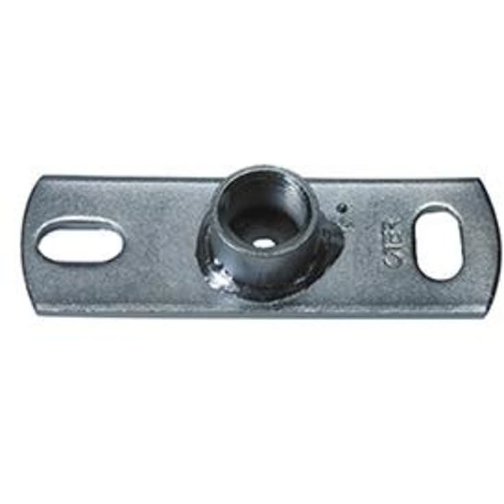 Grundflange 1/2",  40x120 mm