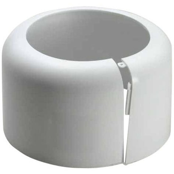 Purus 1-delad muffskydd, Ø160/110 mm, plast, vit