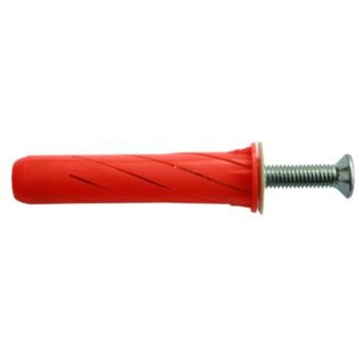 Fischer 25stk gips dybler rød til 1lag gips - TX25 - 5X65mm